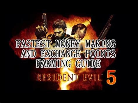 resident evil 5 money easy