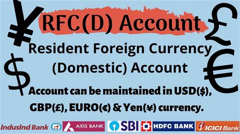 resident foreign currency deposit (rfcd) account
