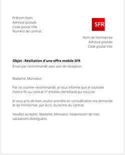 Resilier Box Sfr