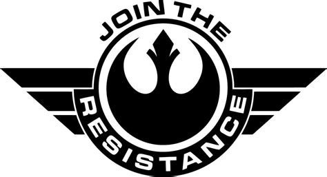 Resistance Star Wars Slogan