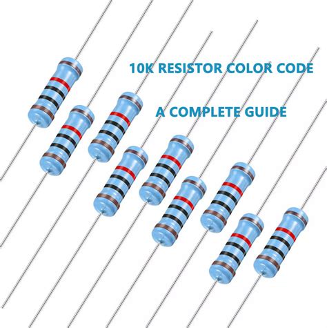 resistor color code for 10k ohm