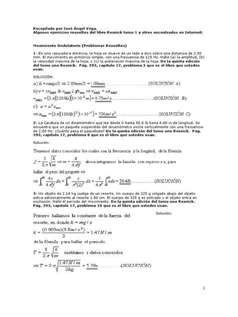 resnick ejercicios resueltos
