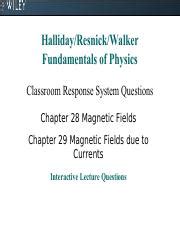 Resnick Halliday Walker Chapter 29