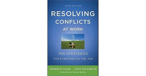 Read Resolving Conflicts At Work Ten Strategies For 