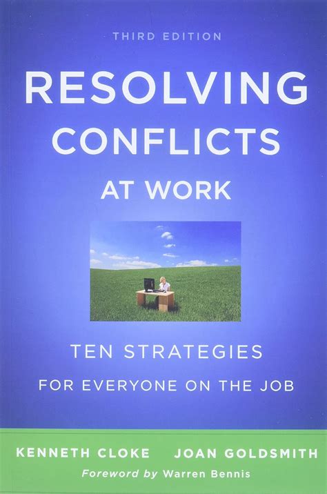 Read Online Resolving Conflicts At Work Ten Strategies For 