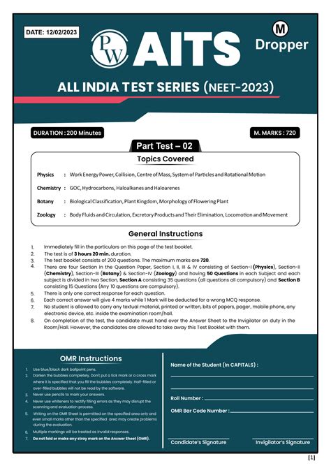 Read Resonance Aits Question Papers 