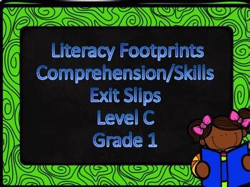 Resource Center First Grade Literacy Footprints Literacy For 1st Grade - Literacy For 1st Grade