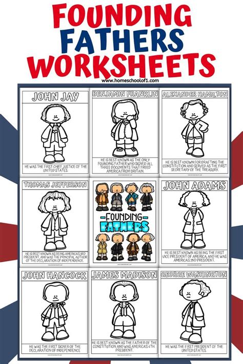 Resources About Americau0027s Founding Fathers Homeschool Giveaways Founding Fathers Coloring Pages - Founding Fathers Coloring Pages