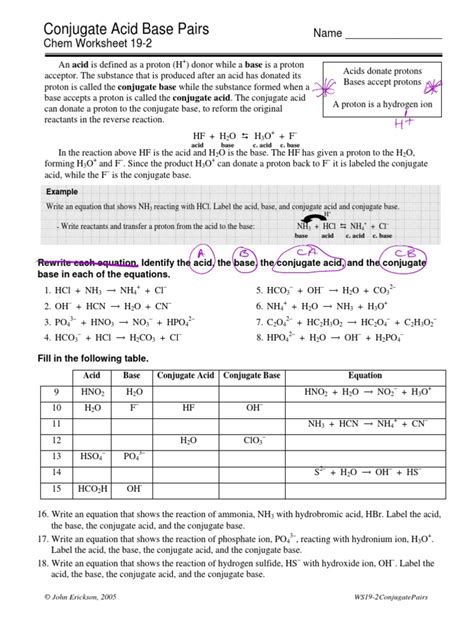Resources Exams4u Chem Worksheet 19 2 Answers - Chem Worksheet 19 2 Answers