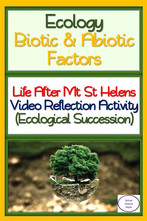 Resources For Teaching Ecological Succession Science Lessons That Succession Biology Worksheet - Succession Biology Worksheet