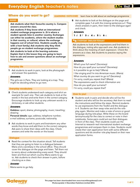 Read Online Resources Unit 1 Teaching Notes Assets 
