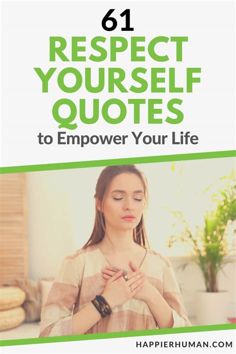 Respect Yourself Quotes
