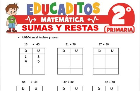 Restas Para Segundo Grado
