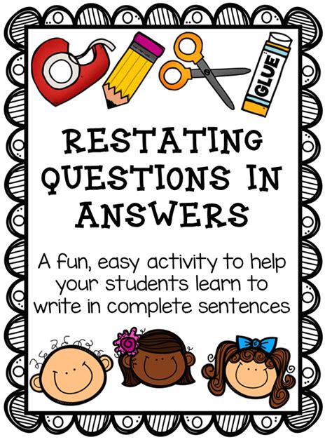 Restating First Grade Worksheet   To Complete The Attached Worksheet Download And Save - Restating First Grade Worksheet