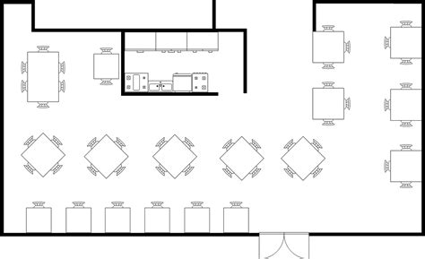 restaurant table layout