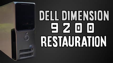 Restauration Dell Dimension