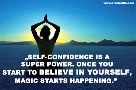 restoring confidence in ourselves