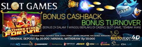 RESTOSLOT4D CASINO - Dapatkan keuntungan dengan angka-angka yang cerdas