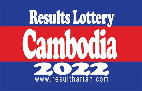 Result Kamboja Lottery 4d Hari Ini Tercepat  No Togel Kamboja 6d - Data Kamboja Togel Master