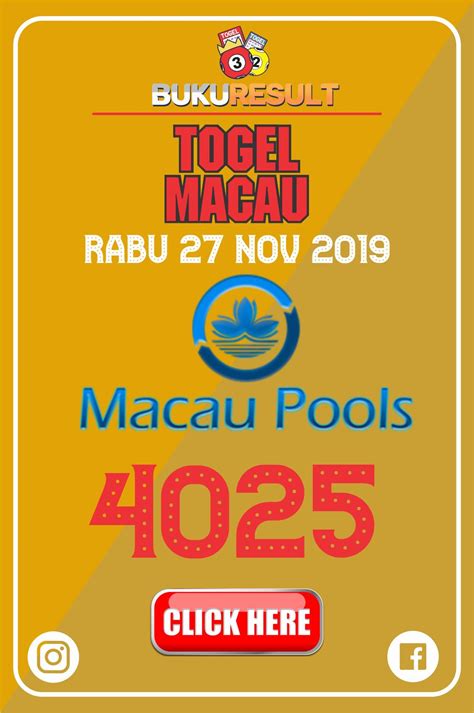 result macau 2021 lengkap