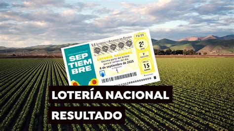 resultado de la loter&iacute;a de!