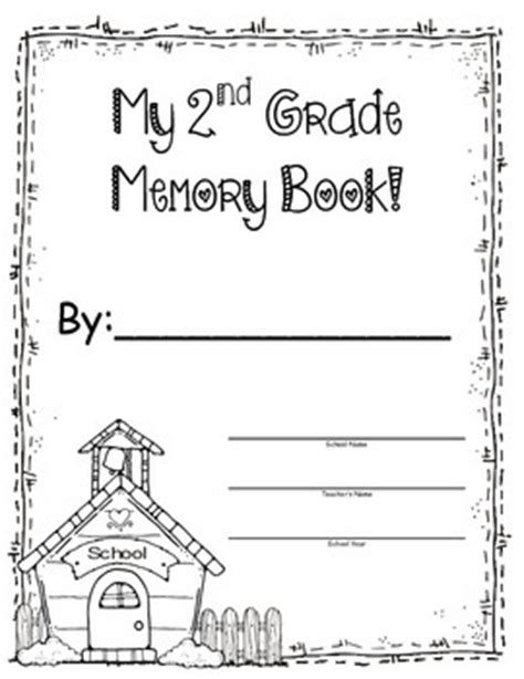 Results For 2nd Memory Book Tpt 2nd Grade Memory Book - 2nd Grade Memory Book