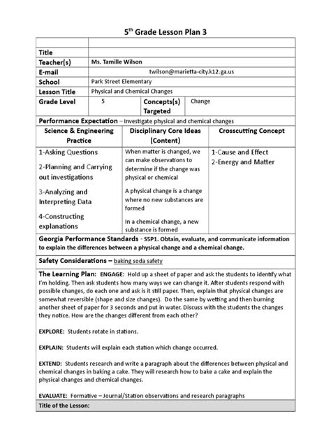 Results For 5th Grade Science Lesson Tpt 5th Grade Science Lessons - 5th Grade Science Lessons