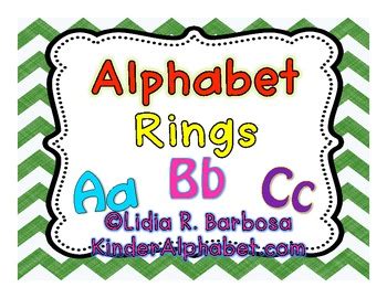 Results For Alphabet Rings Tpt Kindergarten Rings - Kindergarten Rings