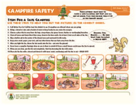 Results For Campfire Safety Games Tpt Campfire Safety 1st Grade Worksheet - Campfire Safety 1st Grade Worksheet