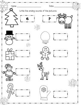 Results For Christmas Phonics Worksheets Tpt 2 Grade Phonics Chrsitmas Worksheet - 2 Grade Phonics Chrsitmas Worksheet