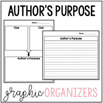 Results For Graphic Organizer Authors Purpose Tpt Authors Purpose Graphic Organizer 2nd Grade - Authors Purpose Graphic Organizer 2nd Grade