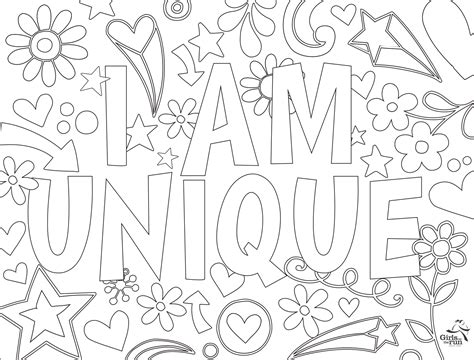 Results For I Am Unique Colouring Page Tpt I Am Special Coloring Page - I Am Special Coloring Page