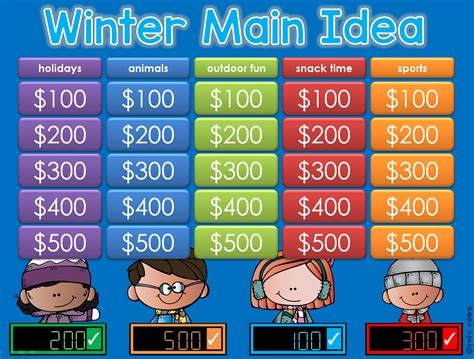 Results For Main Idea Games Jeopardy Tpt Main Idea Jeopardy 3rd Grade - Main Idea Jeopardy 3rd Grade