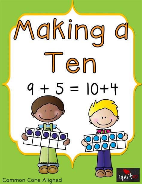 Results For Make Ten Strategy Tpt Making 10 Strategy Worksheet - Making 10 Strategy Worksheet