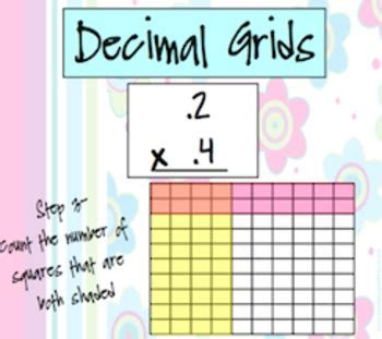Results For Multiplying Decimals Grid Tpt Shading Decimals On A Grid Worksheet - Shading Decimals On A Grid Worksheet