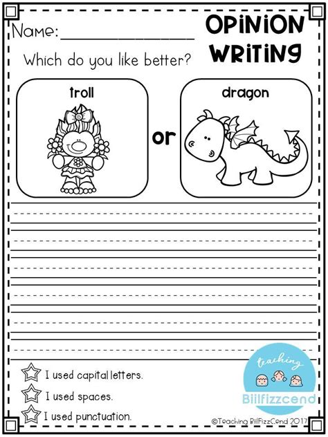 Results For Opinion Writing Prompts 2nd Grade Tpt Opinion Writing Prompts Second Grade - Opinion Writing Prompts Second Grade