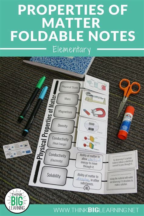 Results For Properties Of Matter Foldable Tpt Physical Science Foldables - Physical Science Foldables