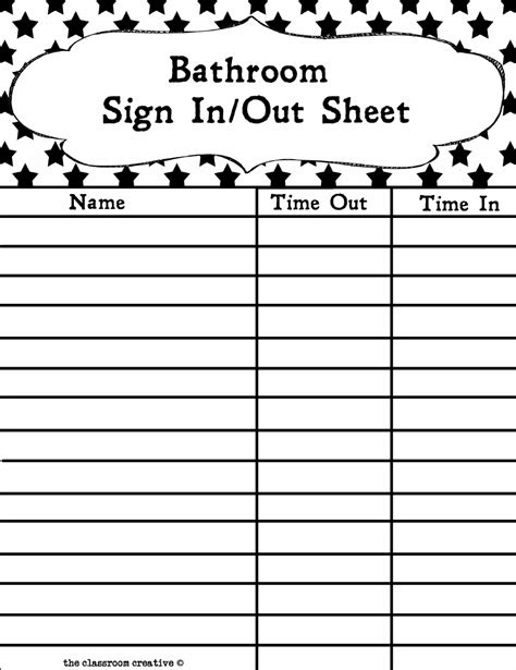 Results For Sign In Sheet Tpt Sign In Sheet For Preschool - Sign In Sheet For Preschool