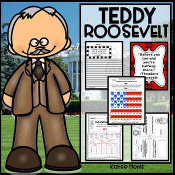 Results For Teddy Roosevelt Kindergarten Tpt Teddy Roosevelt Worksheet - Teddy Roosevelt Worksheet