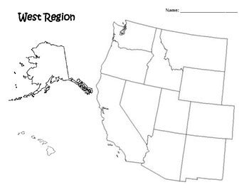Results For West Region Map Tpt West Region Worksheet 3rd Grade - West Region Worksheet 3rd Grade