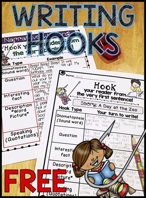 Results For Writing Hook Worksheet Tpt Practice Writing Hooks Worksheet - Practice Writing Hooks Worksheet