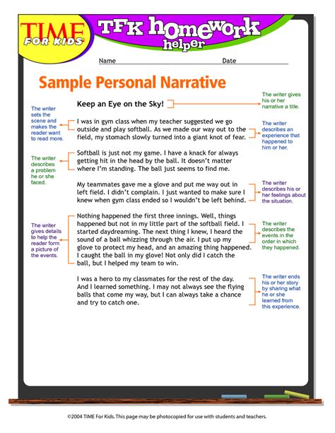 Results For Writing Personal Narratives 5th Grade Tpt Personal Narrative 5th Grade - Personal Narrative 5th Grade