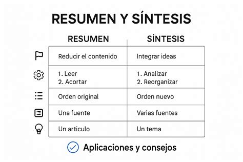 Resumen Vs Sintesis
