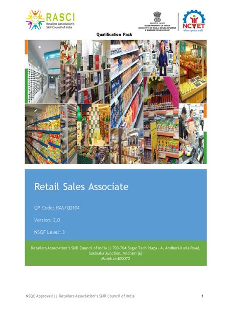 Read Online Retail Trainee Associate Rasci 