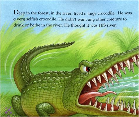 Download Retell The Selfish Crocodile Story 