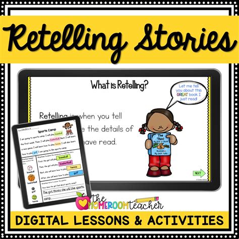 Retelling Tales An Interactive Storytelling Lesson Plan Kindergarten Retelling - Kindergarten Retelling