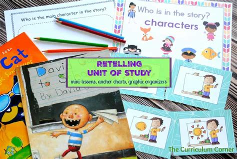 Retelling Unit Of Study The Kinder Corner Retell Worksheet First Grade - Retell Worksheet First Grade