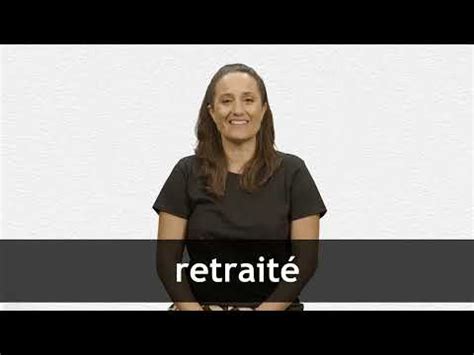 retraite translation