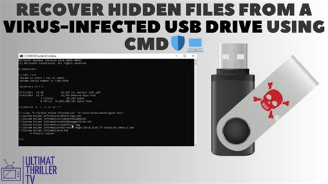 retrieve hidden files in usb
