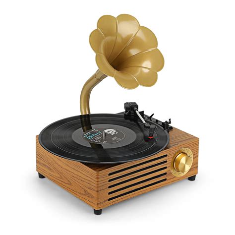 Retro Record Turntable